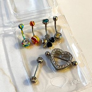 Belly button rings